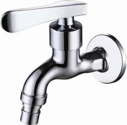 PM1036Q63(HM) ก๊อกเดี่ยวติดผนังคอสั้นแบบปลายมีที่ต่อสายยาง รุ่น HERO