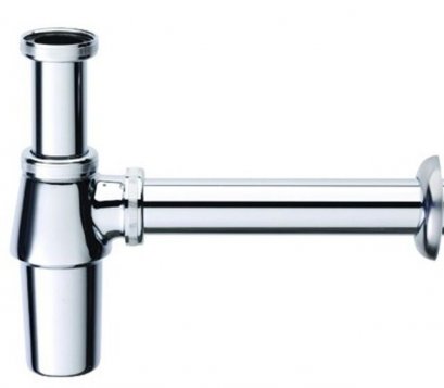 PM656(HM) ท่อน้ำทิ้งอ่างล้างหน้าแบบกระปุก ยาว 20.5 ซม.