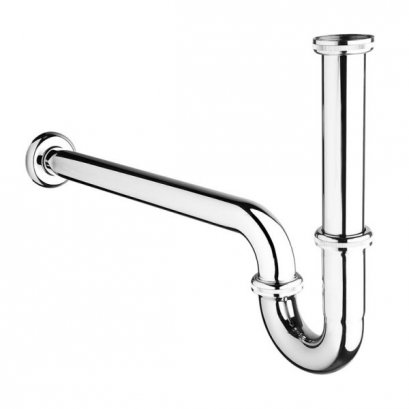 FAVHL-AP390S ท่อน้ำทิ้ง P-TRAP สแตนเลส 201 ยาว 390 มม.