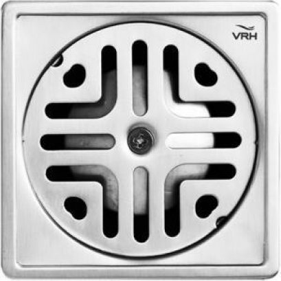 FUVHU-W001DS ตะแกรงกันกลิ่นทรงสี่เหลี่ยม 3.5&quot;ฝากลมท่อขนาด 1.5&quot;