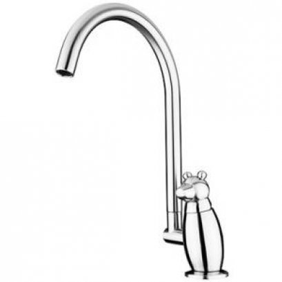 HFVSP-100191 ก๊อกเดี่ยวผสมอ่างล้างจาน คอสวิง แบบตั้งพื้นรุ่น POLAR.B