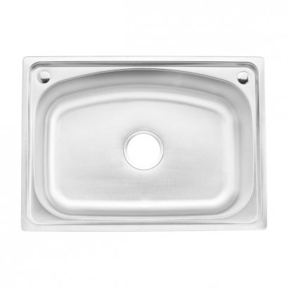 HLS13-201A1 อ่างล้างจานสเตนเลส 1 หลุม ไม่มีที่พักจาน