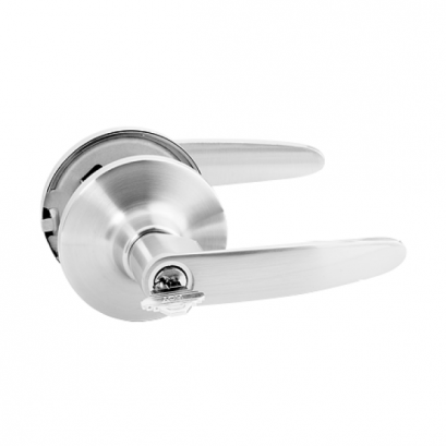 HQ446-TL02ET มือจับก้านโยกสำหรับห้องทั่วไป แบบมีลูกกุญแจระบบ TUBULAR LOCK