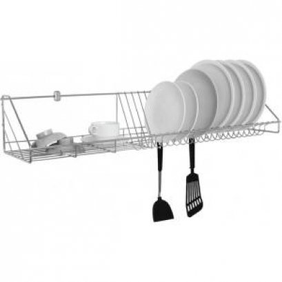 HW106-W106D5 ตะแกรงวางจาน แบบติดผนังขนาด 215x1000x180 มม.