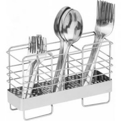 HW106-W106O3 ที่ใส่ช้อน-ส้อม แบบตั้งพื้นและแขวน ขนาด 87x205x134 มม.