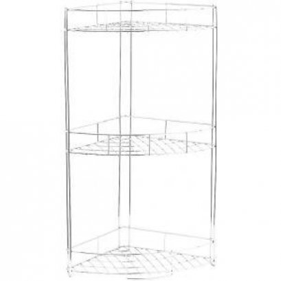 HWHOY-H321C ชั้นวางของทรงโค้งเข้ามุมขนาดใหญ่ 3 ชั้น แบบตั้งพื้น