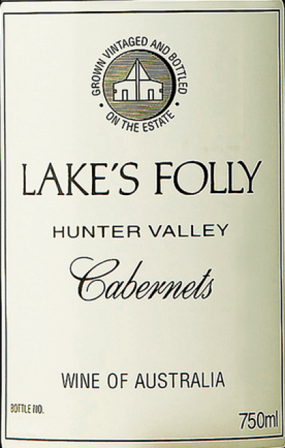 Lake&#039;s Folly Hunter Valley Cabernet 2018