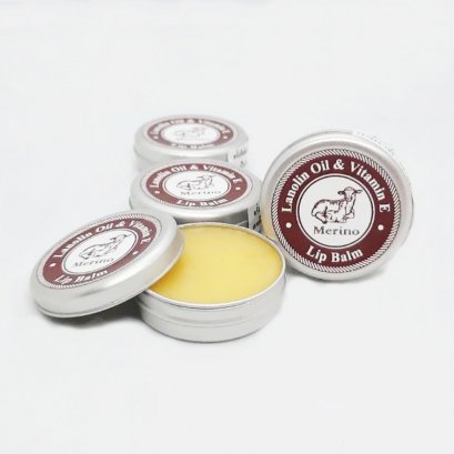 ลิปบาล์มน้ำมันจากขนแกะ : Merino Sheep Oil Lip Balm 10 ml