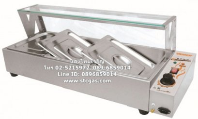 ตู้อุ่นอาหารพร้อมถาดอุ่นร้อน ใช้ไฟฟ้า ยี่ห้อเวอร์รี่ รุ่น VB-3