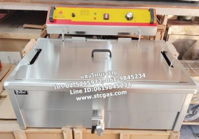 หม้อทอดไฟฟ้า อ่างเดี่ยว ความจุ 18 ลิตร ยี่ห้อ BOSS