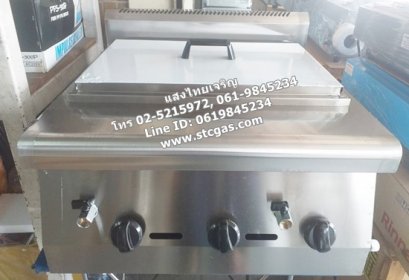 เตาลวกเส้นใช้แก๊ส ขนาด 6 ช่องลวก