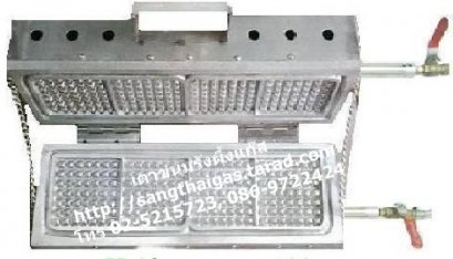 เตาขนมรังผึ้งระบบแก๊ส สเตนเลส อย่างดี ทำได้ 4 ชิ้นต่อ 1 ครั้ง