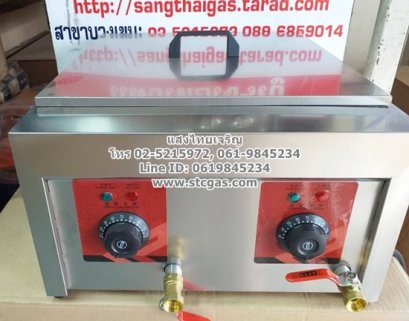 เตาลวกเส้นอูด้ง ใช้ไฟฟ้า แบบตั้งโต๊ะ ขนาด 4 ช่องลวก