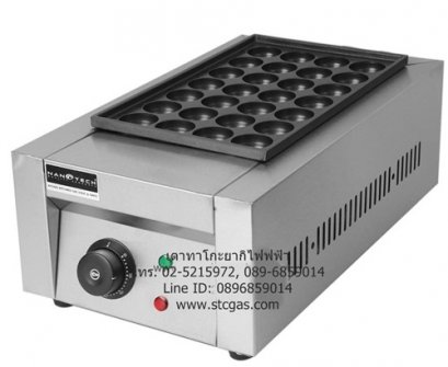 เตาทาโกะยากิใช้ไฟฟ้า 1 ถาด 28 หลุม ยี่ห้อฟราย คิงส์