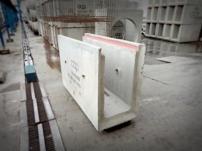 รางน้ำเสริมเหล็กฉาก