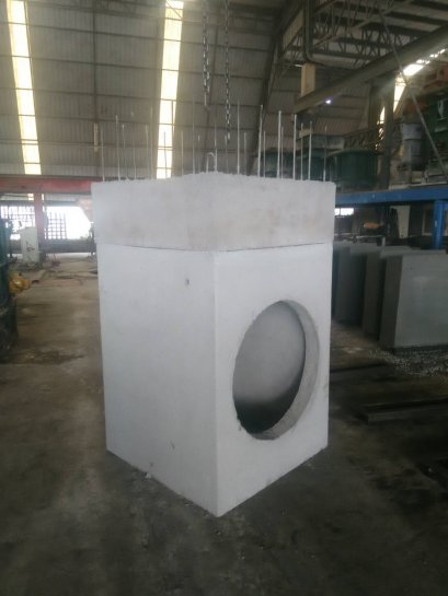 บ่อพักสำเร็จรูปพร้อมตัวปรับระดับ (Manhole with adapter)
