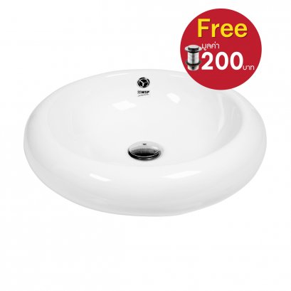 อ่างล้างมือเซรามิค + สะดืออ่างล้างมือ