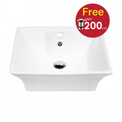 CERAMIC ART BASIN + POP UP