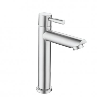 BASIN FAUCET STAINLESS STEEL 304