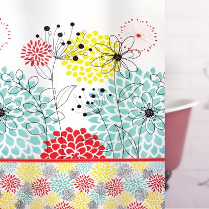 PLASTIC SHOWER CURTAIN PEVA LIGHTEX