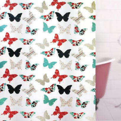 PLASTIC SHOWER CURTAIN PEVA LIGHTEX