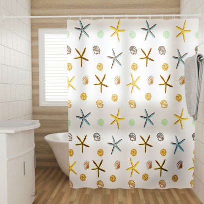 PLASTIC SHOWER CURTAIN PEVA LIGHTEX