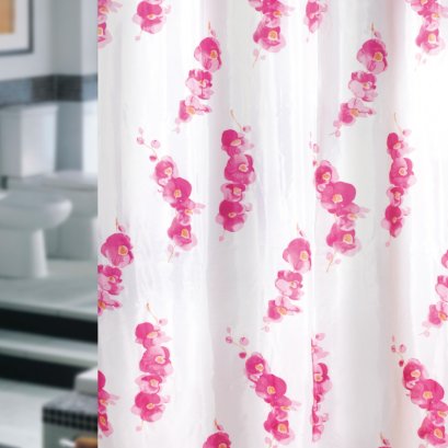 TEXTILE SHOWER CURTAIN POLYFETTA-HOMETEX