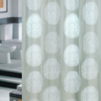 TEXTILE SHOWER CURTAIN POLYFETTA-HOMETEX