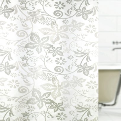 TEXTILE SHOWER CURTAIN POLYFETTA-HOMETEX