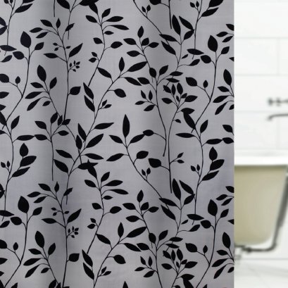 TEXTILE SHOWER CURTAIN POLYFETTA-HOMETEX