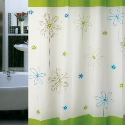 PLASTIC SHOWER CURTAIN EVATEX