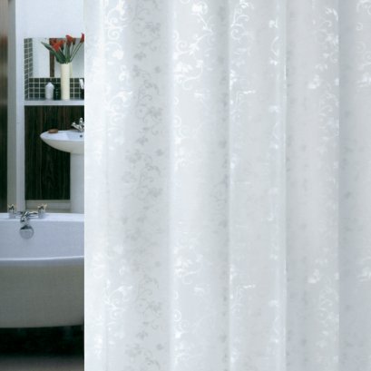 PLASTIC SHOWER CURTAIN EVATEX