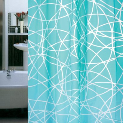 PLASTIC SHOWER CURTAIN EVATEX