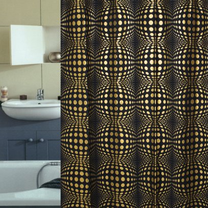 PLASTIC SHOWER CURTAIN EVATEX