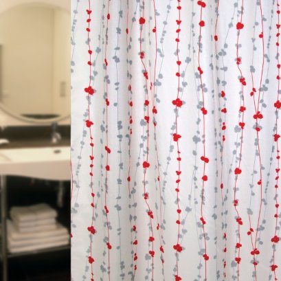 TEXTILE SHOWER CURTAIN POLY ADVANCE-BEAUTYTEX