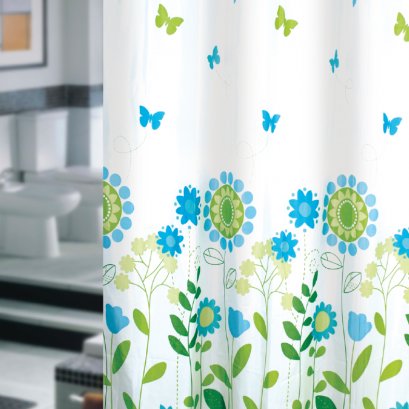 TEXTILE SHOWER CURTAIN POLY ADVANCE-BEAUTYTEX