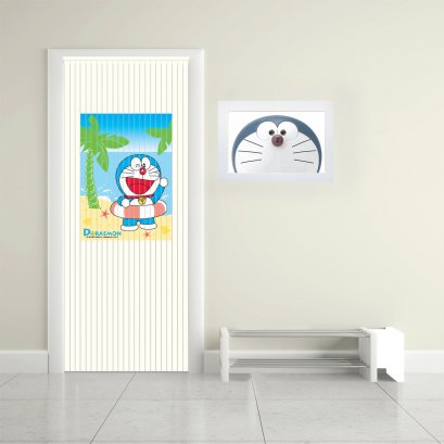 มู่ลี่ประตู รุ่น โดราเอมอน