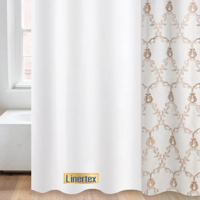 TEXTILE SHOWER CURTAIN LINERTEX