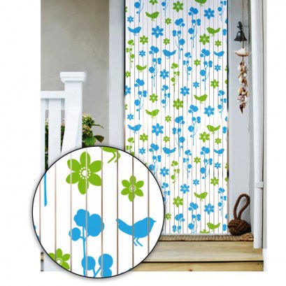 มู่ลี่ประตูแบบพิมพ์ลายเต็มผืน