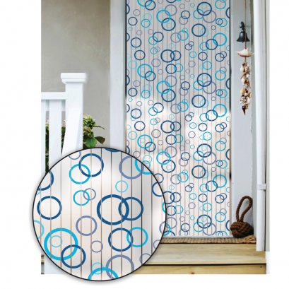 มู่ลี่ประตูแบบพิมพ์ลายเต็มผืน