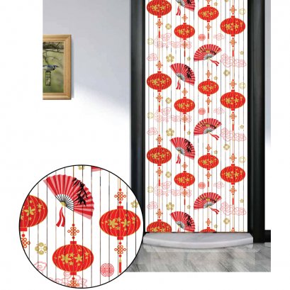 มู่ลี่ประตูแบบพิมพ์ลายเต็มผืน