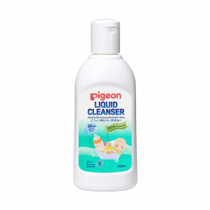 น้ำยาล้างขวดนม Pigeon แบบขวด ขนาด 200 Ml.
