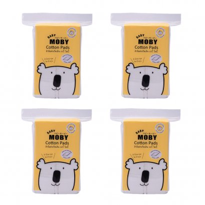 สำลีแผ่นเล็ก แพ็ค 4 ห่อ (Cotton Pads)