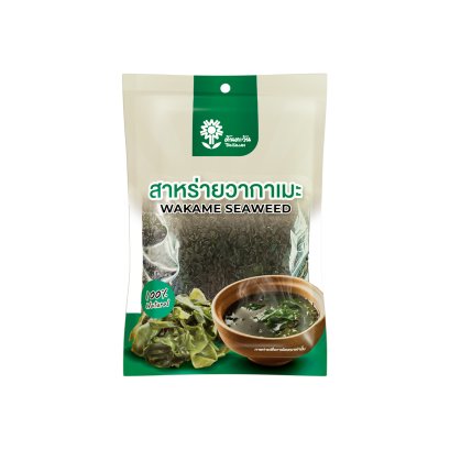 สาหร่ายวากาเมะ  25 กรัม ตราต้นตะวัน