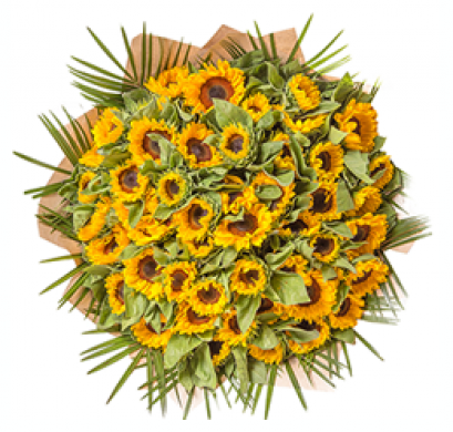 Sunflower Hand tied