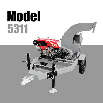 เครื่องสับย่อยอเนกประสงค์ แบบลากพ่วง