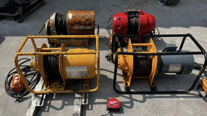 วินซ์สลิงไฟฟ้าเก่าญี่ปุ่น(กว้าน)WINCH TKK JAPAN#สดจากนอกเก่าญี่ปุ่น