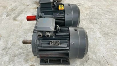 มอเตอร์ไฟฟ้ากำลังของใหม่เก็บสแมอเตอร์ไฟฟ้ากำลังของใหม่เก็บสแป JIANSU MOTOR ระบบไฟ 380V รอบ 1480 RPM ของใหม่เก็บสแปยังไม่ได้ใช้งาน