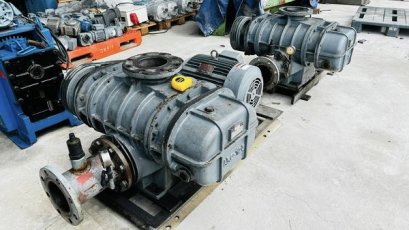 รูทโบลเวอร์อัดอากาศญี่ปุ่น UNOZAWA JAPAN Type : ARC-125 ท่อ 5” มอเตอร์ Mitsubishi 20 hp 380V