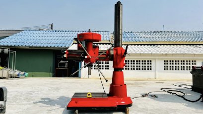 แท่นสว่านเรเดียล(สว่านแดง) แขนรัสมี 600 mm ระบบไฟ 380V สภาพสวยเซอร์วิสให้เรียบร้อยสภาพสวยพร้อมใช้งาน